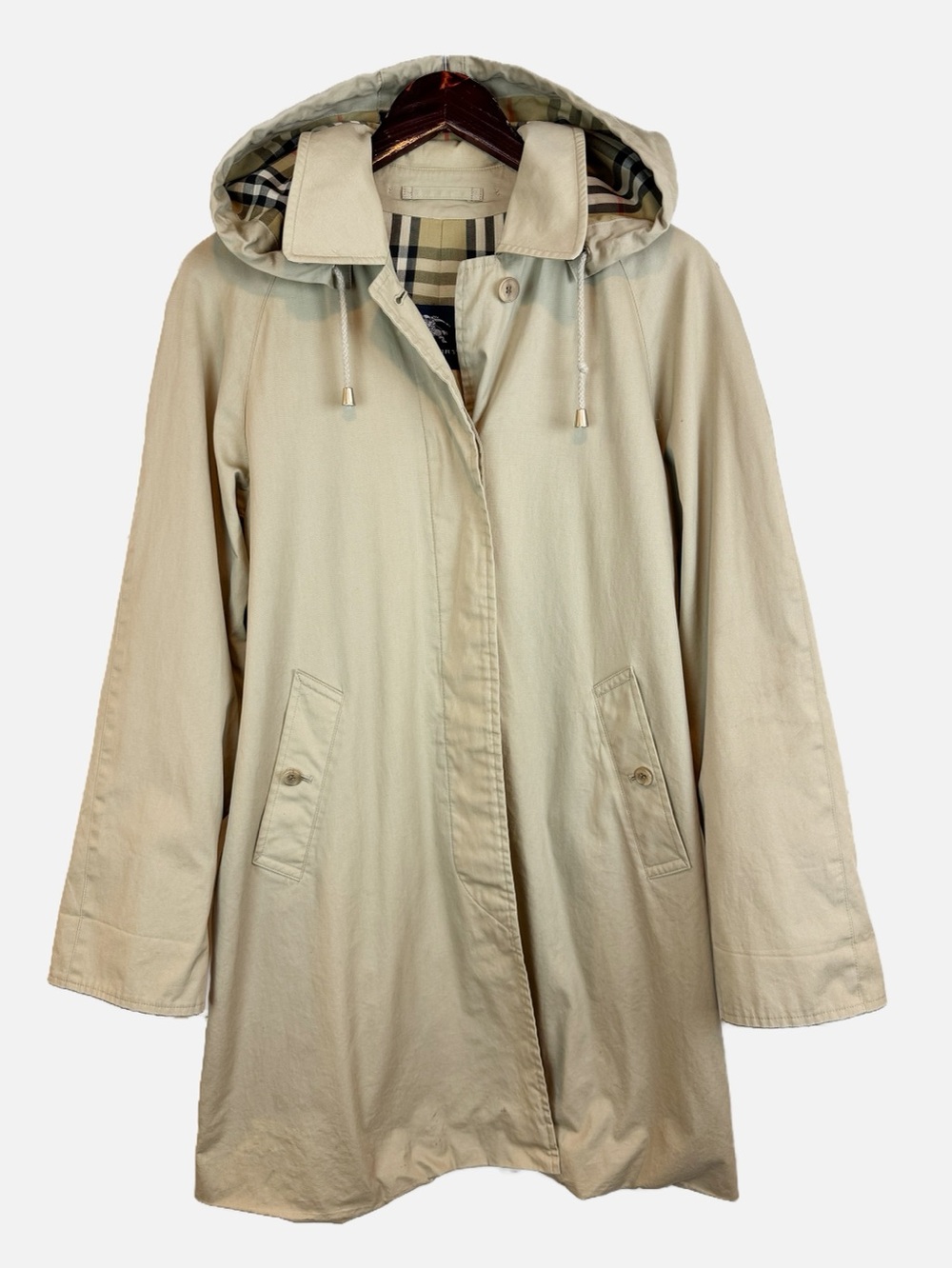 Burberry | Hooded Button Up Jacket, 4